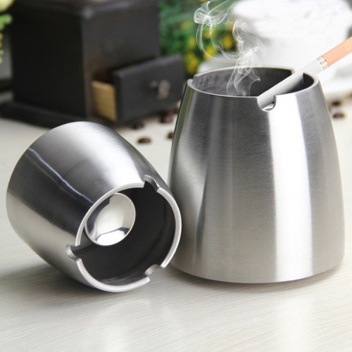 

Home Stainless Steel Cone Ashtray, Size:Large