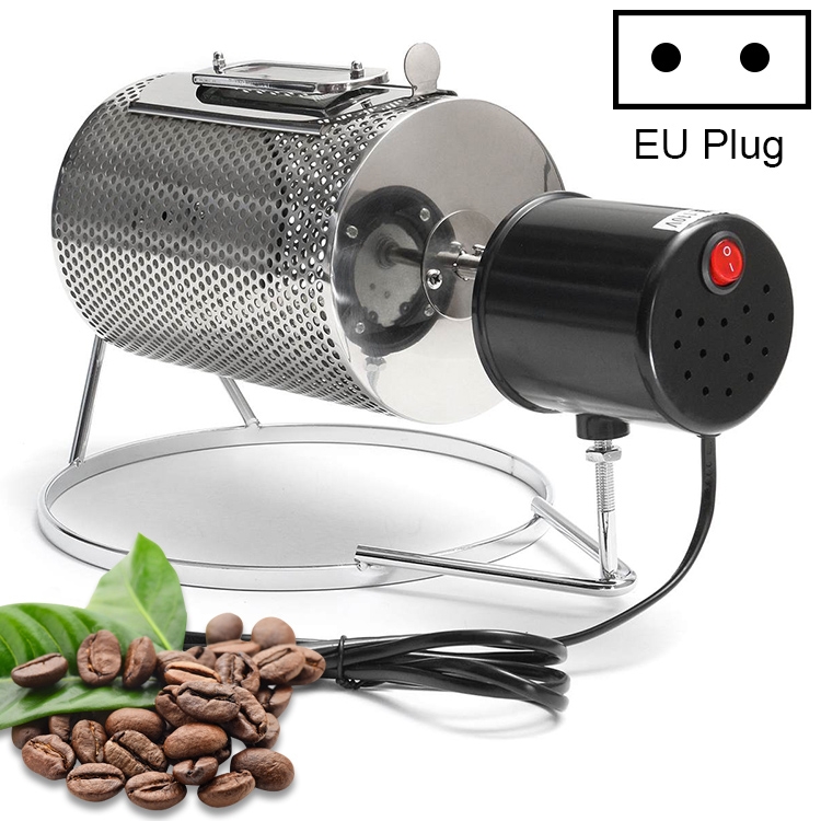 

Electric Stainless Steel Glass Window Coffee Roaster Machine Household Barbecue Machine