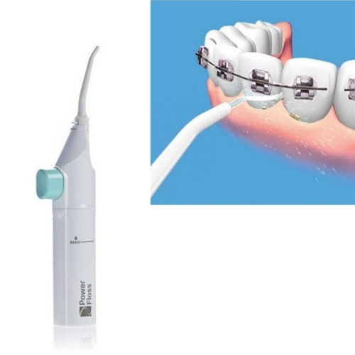 

Dental Hygiene Oral Irrigator Dental Floss Oral Power Water Jet Pick Cleaning Irrigator Tooth Mouth Denture Cleaner Care, Pack:Color box