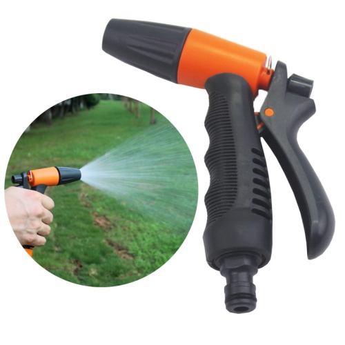 

Garden Watering And Flower Cleaning Car Wash Hose Nozzle Sprinkler(Orange)