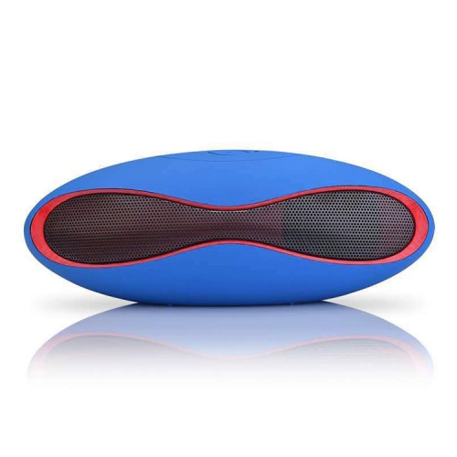 

Mini Bluetooth Speaker Portable Wireless Speaker Sound System 3D Stereo Music Surround TF USB Super Bass Column Acoustic System(blue)