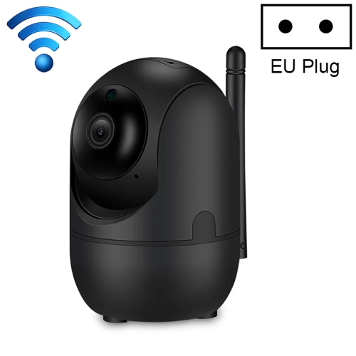 

HD Cloud Wireless IP Camera Intelligent Auto Tracking Human Home Security Surveillance Network WiFi Camera, Plug Type:EU Plug(720P Black)