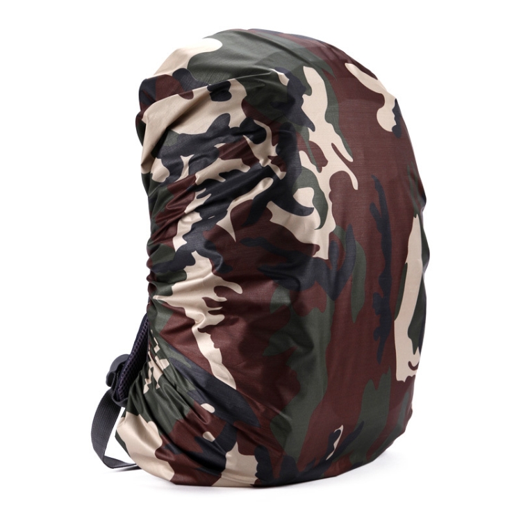 

Waterproof Dustproof Backpack Rain Cover Portable Ultralight Outdoor Tools Hiking Protective Cover 35L(Camouflage)