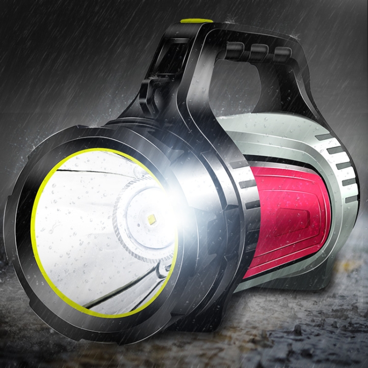

15W Super Bright Outdoor Handheld Portable USB Rechargeable Flashlight Torch Searchlight Multi-function Long Shots Lamp