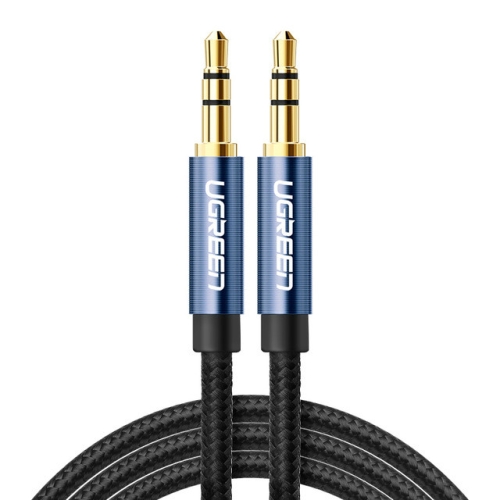 

Ugreen AV112 Audio Cable 3.5mm Speaker Line Aux Cable, Length:2m(Blue)