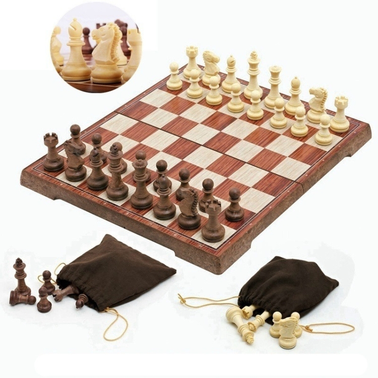 

Wooden Folding Chess Board Game