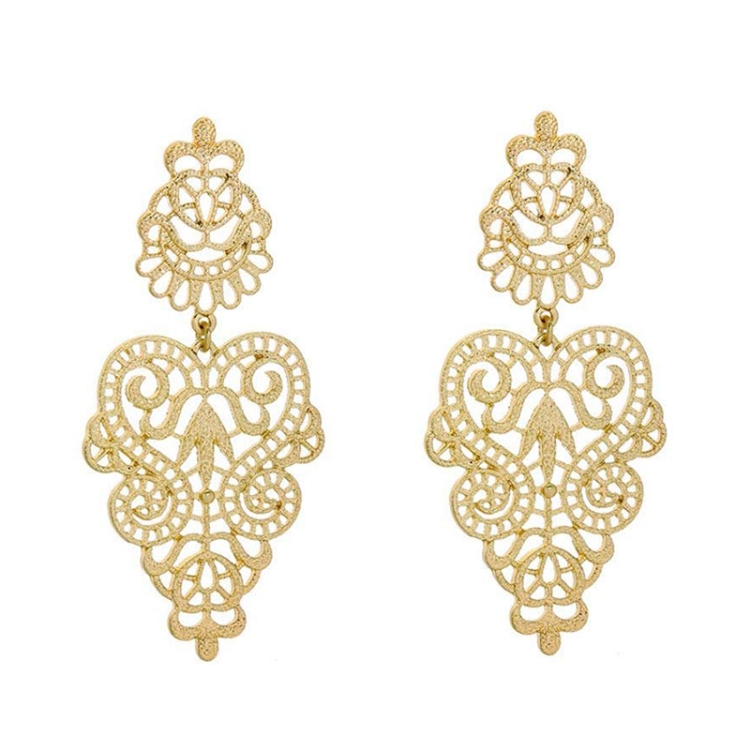 

Bohemian Wild Pendants Drop Earrings(Gold)