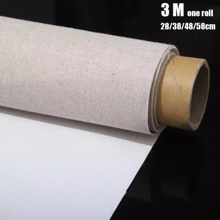 

Professional Painting Canvas Acrylic Art Oil Painting Canvas 3M One Roll width 48cm