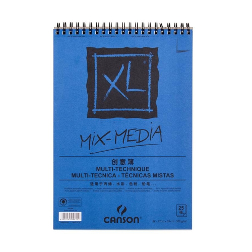 

Professional Watercolor/Sketch Paper Water-soluble Book 16k 195 270mm blue