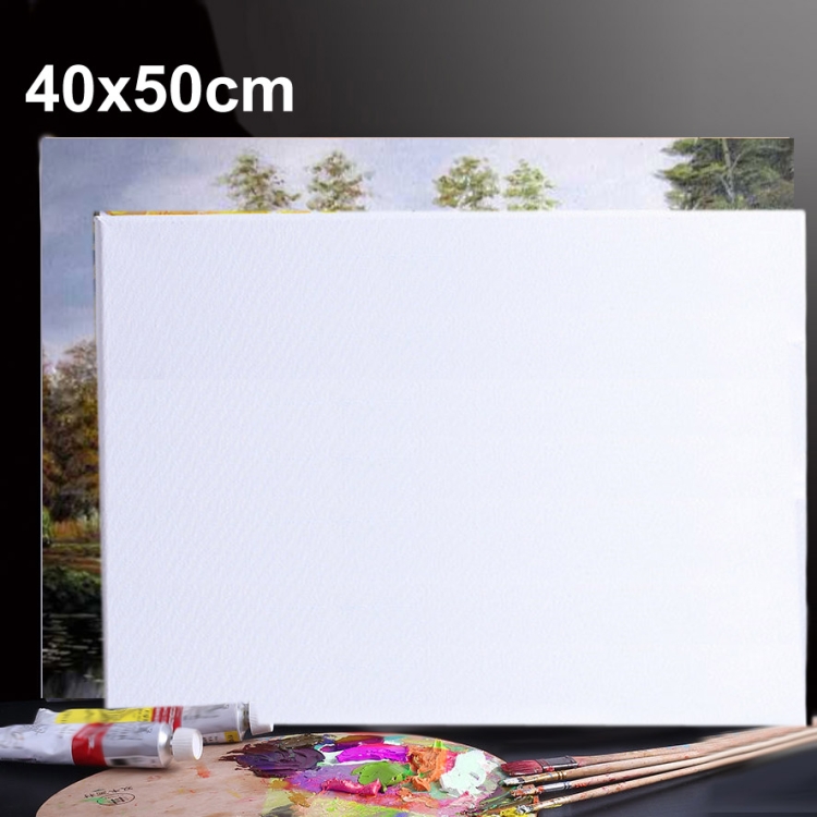 

Oil Acrylic Paint White Blank Square Artist Canvas Wooden Board Frame