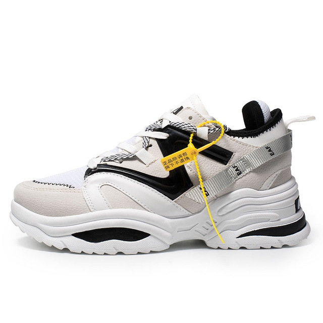 

Comfortable Sneakers Jogging Breathable Anti Slip Boots, Shoe Size:43(White)