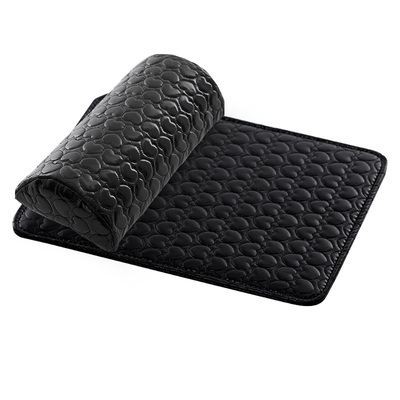 

Nail Leather Pad Hand Manicure Pillow + Mat(Black)