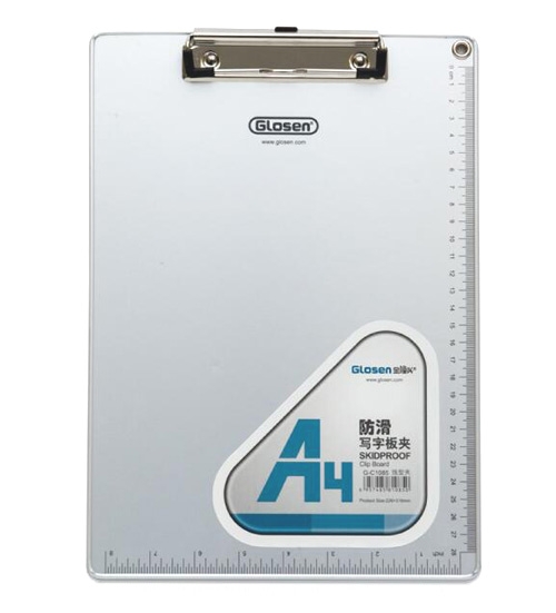 

A4 Aluminum Clipboard Writing Pad Folder School Office Stationery Supplies, Size: 31.5x22.5cm