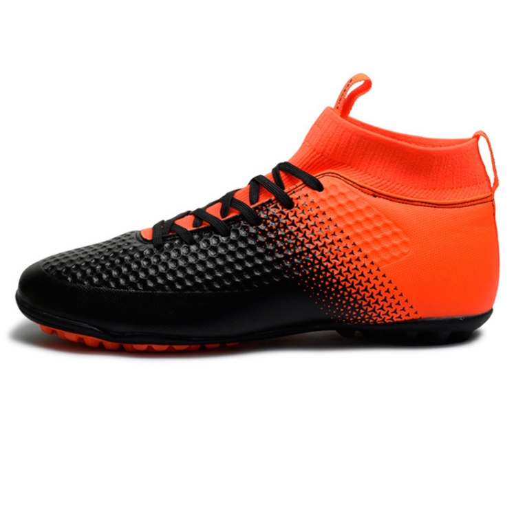 

Anti-skid Soccer Training Shoes for Men and Women, Size:44(Orange)