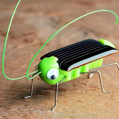 

Children Baby Solar Power Energy Insect Grasshopper Cricket Kids Toy Gift