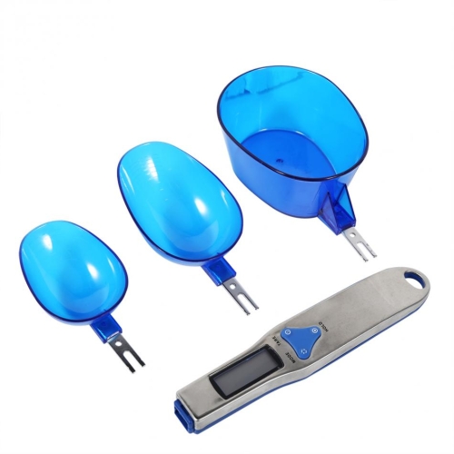 

Digital Spoon Scale LCD Display Bulk Food Digital Measuring Tool Scale Range: 500/0.1g, Scoops Amout:3 PCS