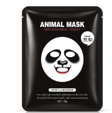 

Skin Care Sheep/Panda/Tiger Facial Mask Moisturizing Cute Animal Face Masks(Panda)