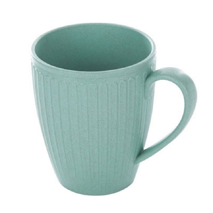 

10 PCS Creative Drinking Cup Couples Home Wash Cup with Handle, Capacity:601-700ml(Green)