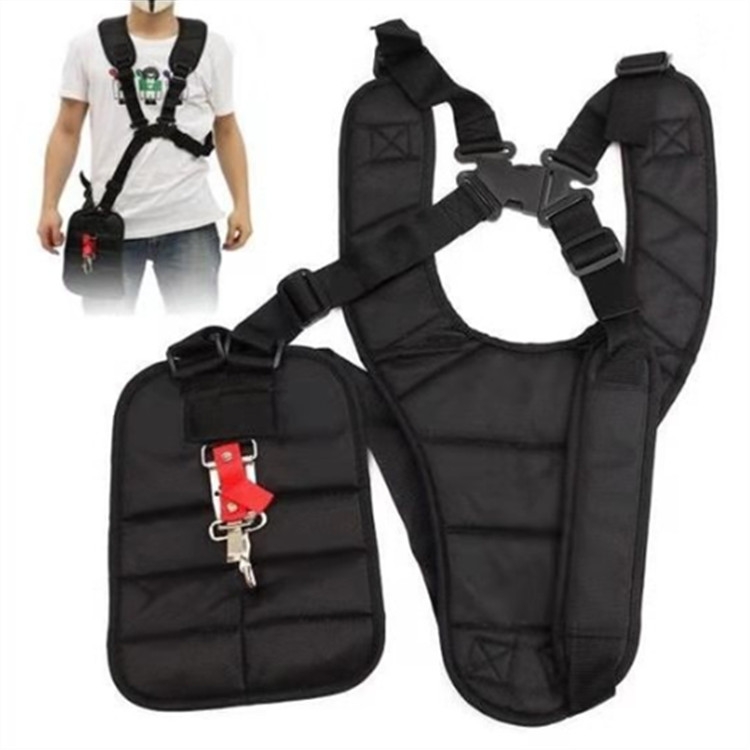 

Double Breasted Shoulder Harness Side Strap For Brush Cutter(Black)