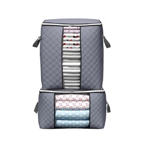 

Quilt Clothes Storage Bag Moving Luggage Packing Bag, Specification:Horizontal + Vertical