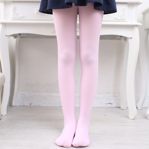 

Spring Summer Autumn Solid Color Pantyhose Ballet Dance Tights for Kids(Pink)