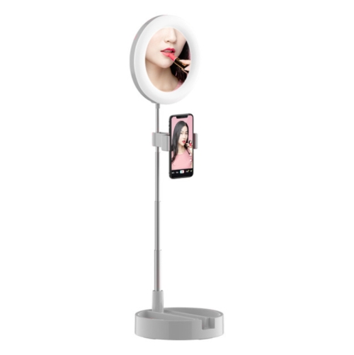 

Retractable Foldable Live Selfie Beauty Integrated Fill Light Lamp Bracket(White)