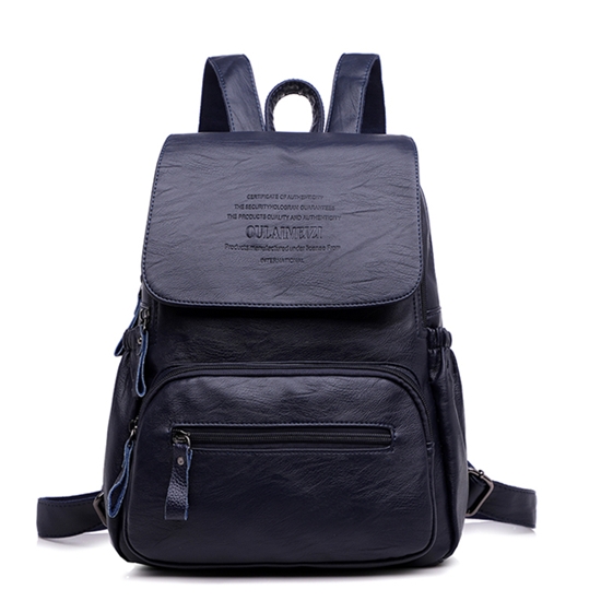 

Multifunctional Handbag With Large Capacity for Women Shoulder Backpacks(Blue)