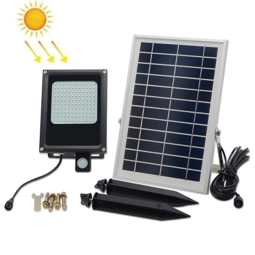 

N500E 15W Solar Human Body Induction Wall Light Garden Flood Light