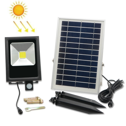 

N500EPLUS 15W Solar Human Body Induction Wall Light Garden Flood Light