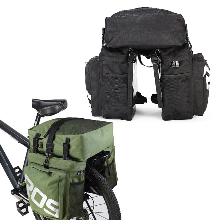 

ROSWHEEL Bicycle Back Pack, Style:Black