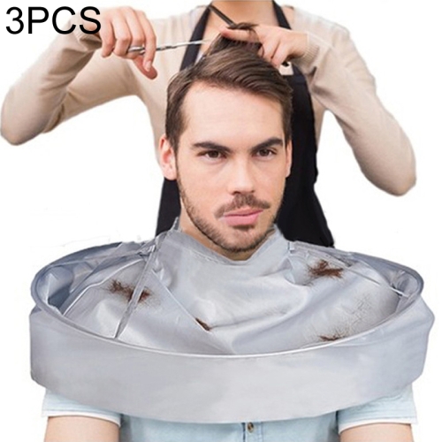 

3PCS DIY Hair Cutting Cloak Umbrella Cape Salon Barber Creative Apron