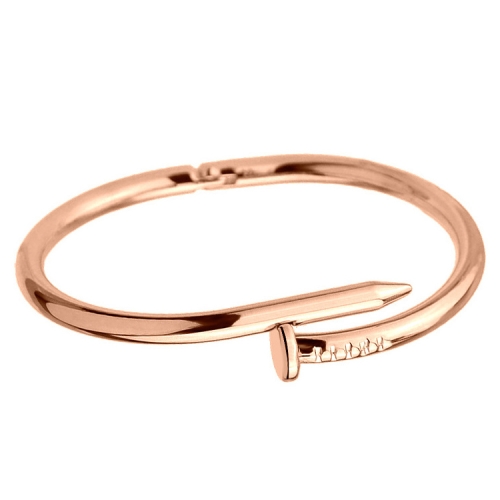 

Fashion Copper Alloy Nail Opening Cuff Couple Bracelets