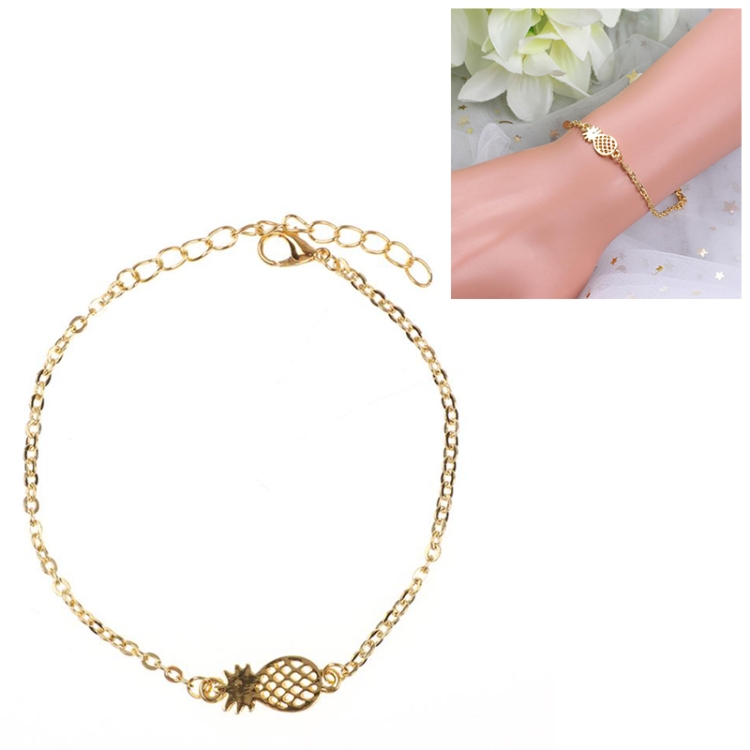 

Minimalism Pineapple Stainless Steel Bracelet For Women(Gold)