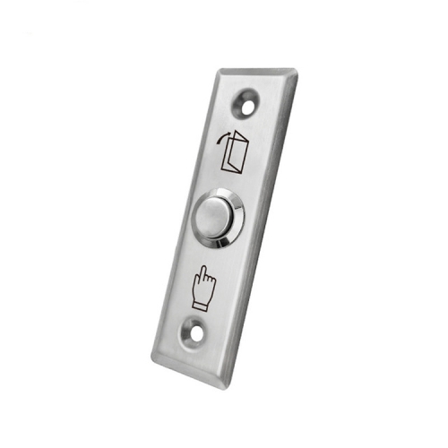 

S28 Stainless Steel Narrow Strip Self-reset Electronic Access Control System Switch Out Button
