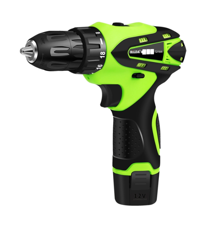 

DZ033 12V Electric Screwdriver Lithium Battery Rechargeable Multi-function Cordless Electric Drill Power Tools EU Plug