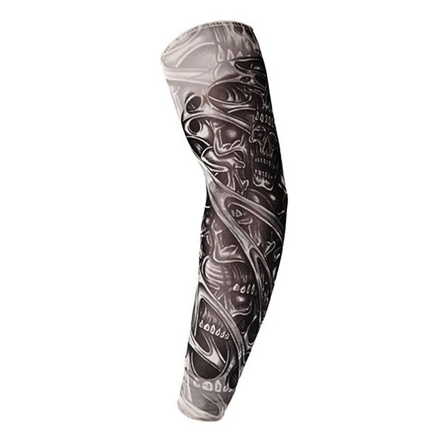 

Men Fake Tattoo Sunscreen Ice Silk Sleeve(No. 66 (one pack))