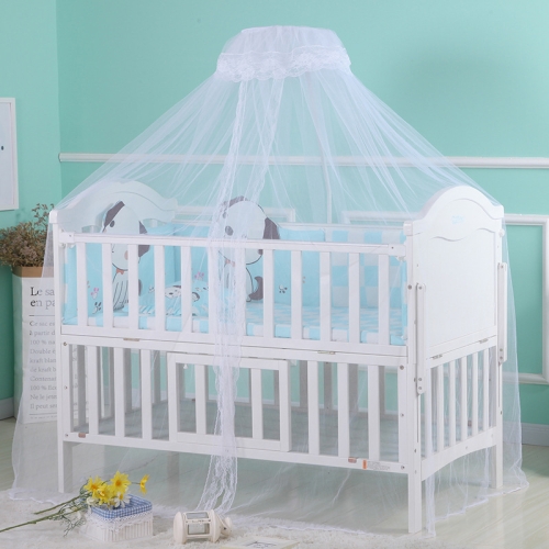 

Crib Dome Lightweight Mosquito Net, Size:4.2x1.6 Meters, Style:Lace Mosquito Net