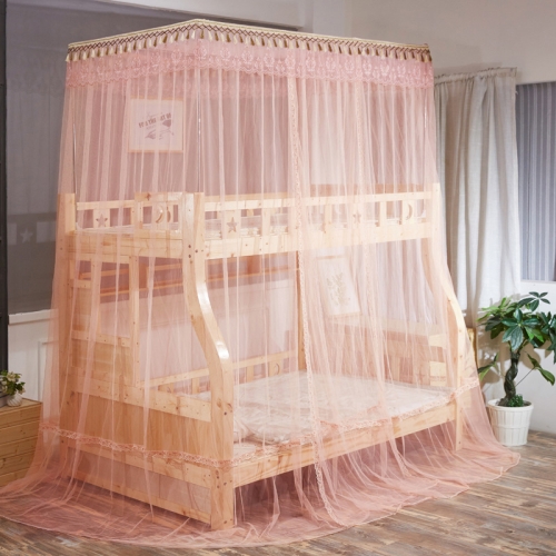 

Double-layer Bunk Bed Telescopic Support Floor-to-child Bed Mosquito Net, Size:120x190 cm(Jade)