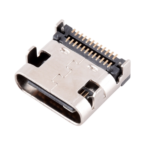 

10 PCS Female Double-Row Patch Type-C 24P Seat Horizontal Smt Usb Connector