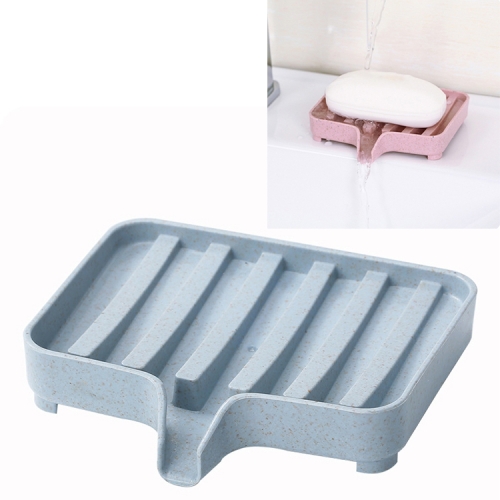 

2 PCS Plastic Soap Dish Storage Box(Blue)