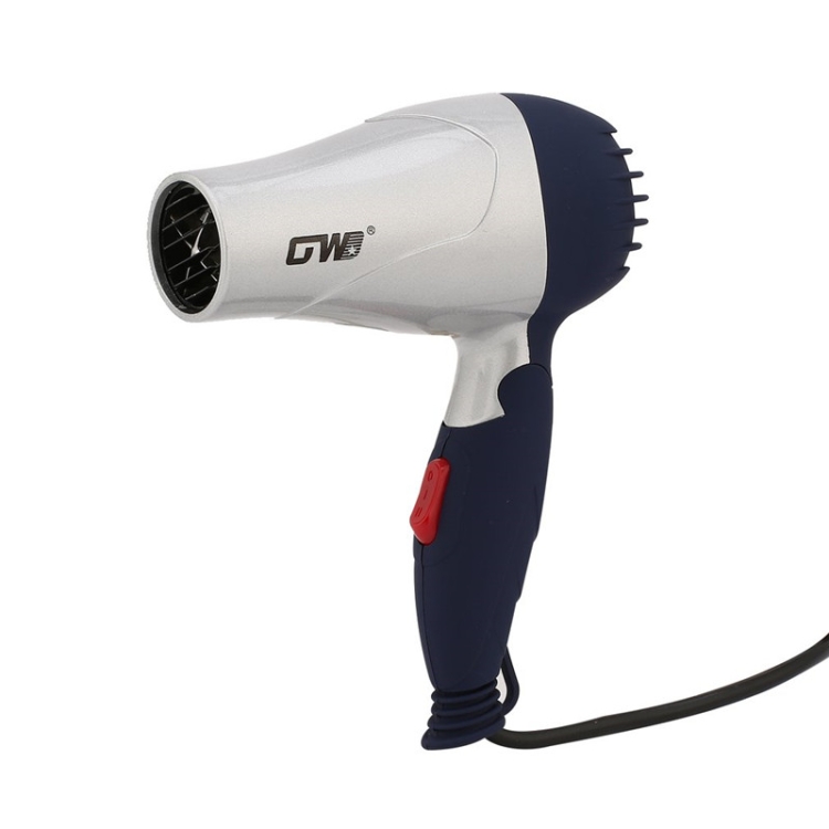 

GW-555 220V Portable Mini Hair Blower Foldable Traveller Household Electric Hair Dryer(Silver)
