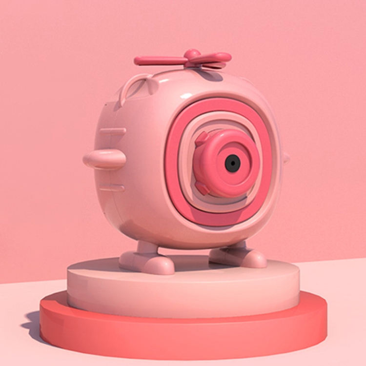 

Aircraft Electric Children Toy Bubble Camera Machine(Pink)