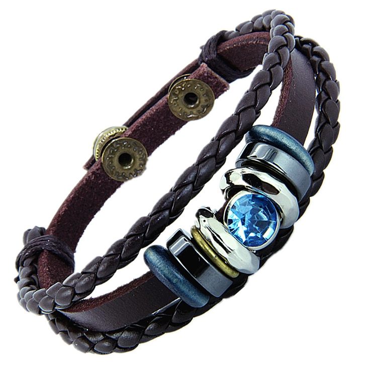 

Lover Bracelets Cool Men Woman Soft PU Leather Bracelet
