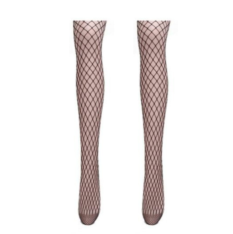 

Women Sexy Pantyhose Mesh Fishnet Nylon Tights Long Stocking, Size:One size(Medium and Large Mesh)