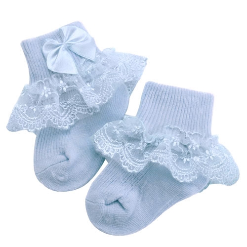 baby socks with bows