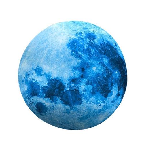 

3 PCS AFG33003 Home Decoration Luminous Stars Moon PVC Stickers, Specification:Blue Moon 10cm