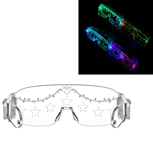 

Glowing Glasses Led Glasses Bar And Nightclub Glowing Mask , Boxed