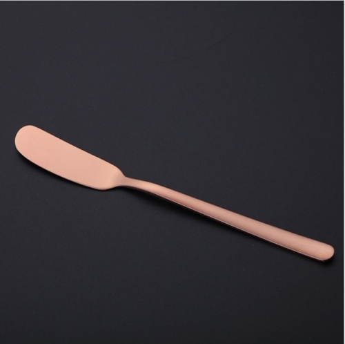 

Stainless Steel Butter Knife(Rose Gold)