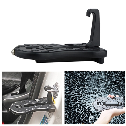 

Car Doorstep Vehicle Rooftop Roof Rack Assistance Easy Install The Door Step Hooked On Car Truck SUV Portable Safety Hammer