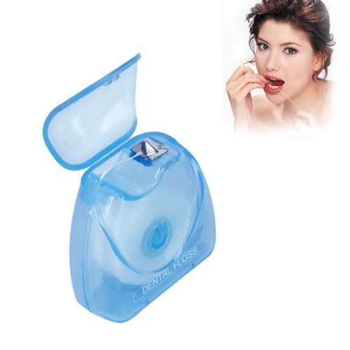 

2 PCS 50m Dental Flosser Oral Hygiene Teeth Cleaning Wax Mint Flavored Spool Toothpick Teeth Flosser